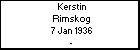 Kerstin Rimskog